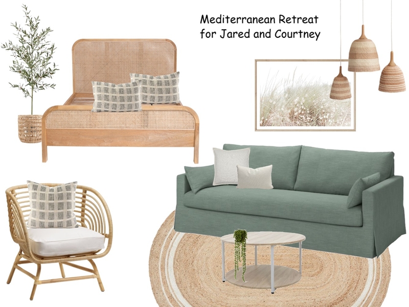 Mediterranean Retreat for Jared Mood Board by Ish on Style Sourcebook