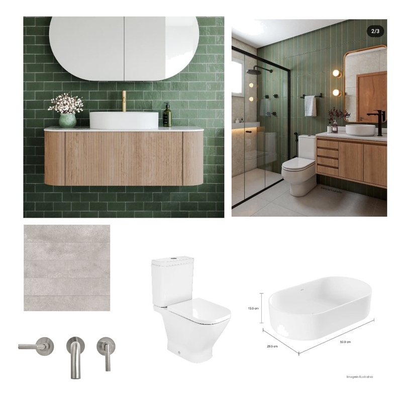 Baño Ama Lihue Mood Board by mjulia.aran@gmail.com on Style Sourcebook