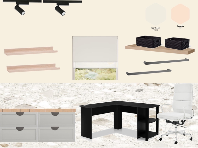 Sample Area/Work Station Mood Board by Breallan on Style Sourcebook