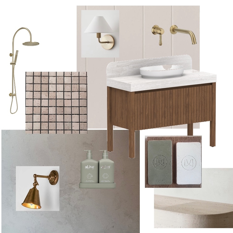 Main bathroom Mood Board by Bechammond on Style Sourcebook