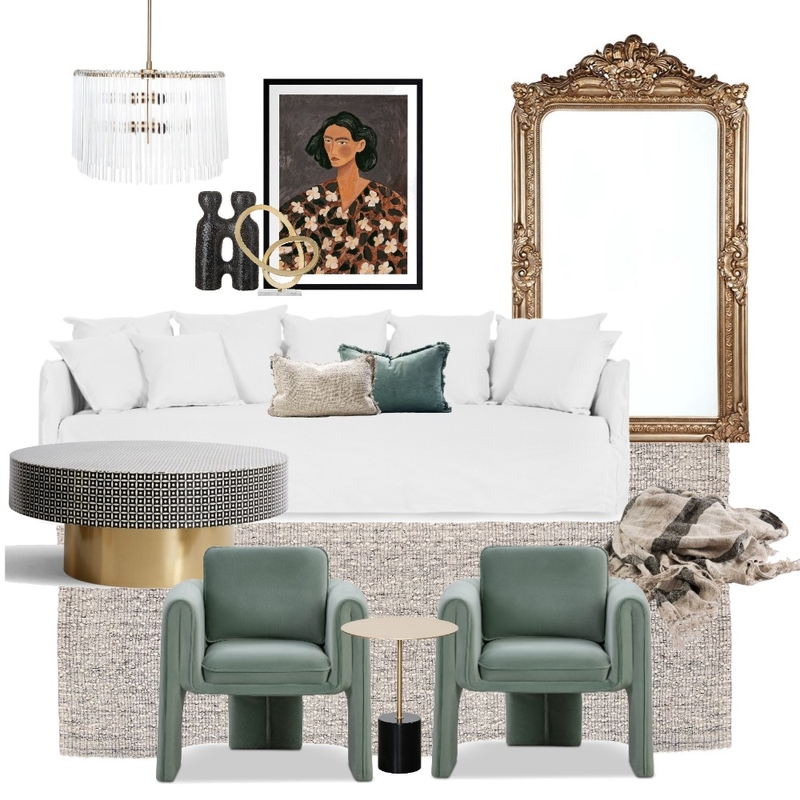 Lounge Mood Board by SAGE HOME DESIGN on Style Sourcebook