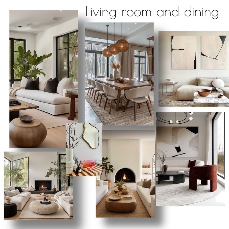 Living and dining room inspiration Mood Board by Alanascafetta on Style Sourcebook