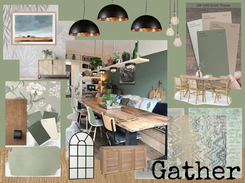 Dining Room Mood Board by ColHud on Style Sourcebook