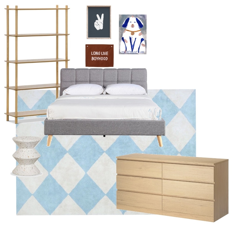 Jack's Big Boy Room Mood Board by nchettle on Style Sourcebook