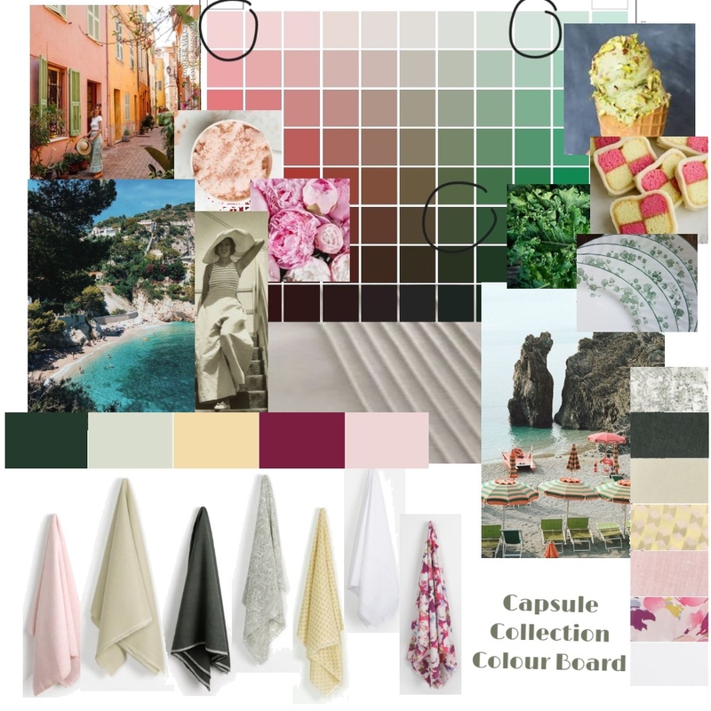 Capsule Collection Colour board v2 Mood Board by SueComber on Style Sourcebook