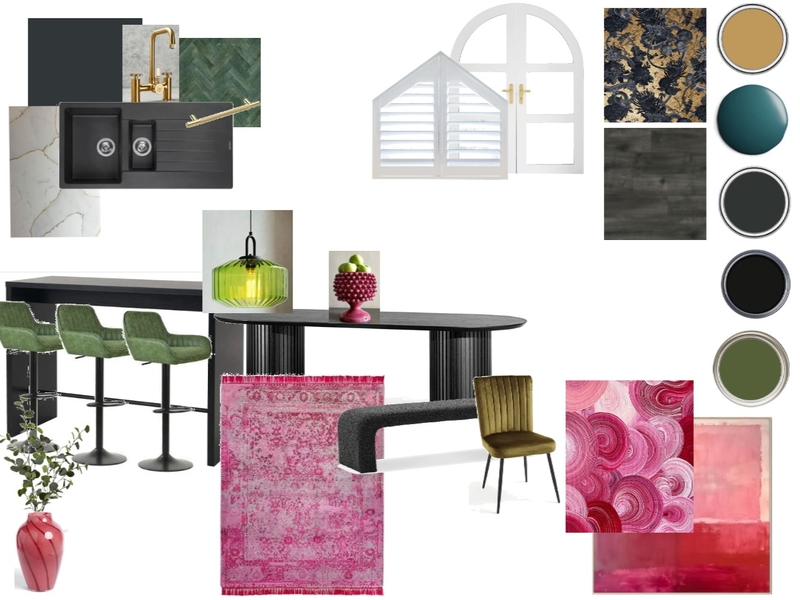 Module 9 - IDI - Kitchen/Diner Mood Board by Jevangeline29 on Style Sourcebook