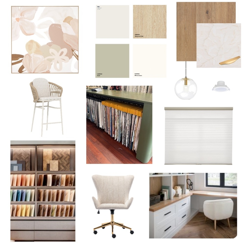 Workspace & Sample Area board Mood Board by Morrissey Home Styling on Style Sourcebook