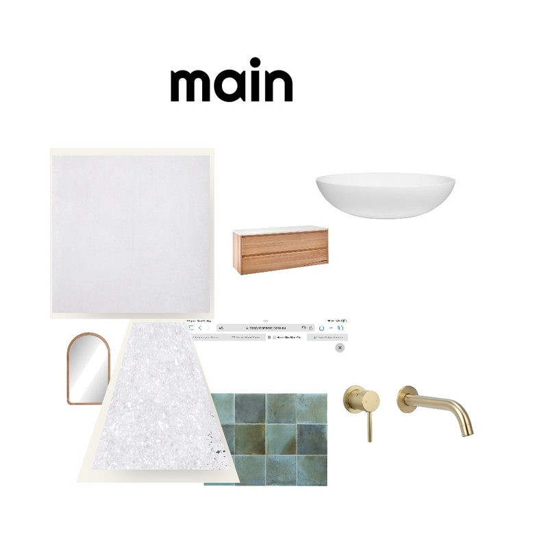 Main bathroom Mood Board by BPK on Style Sourcebook