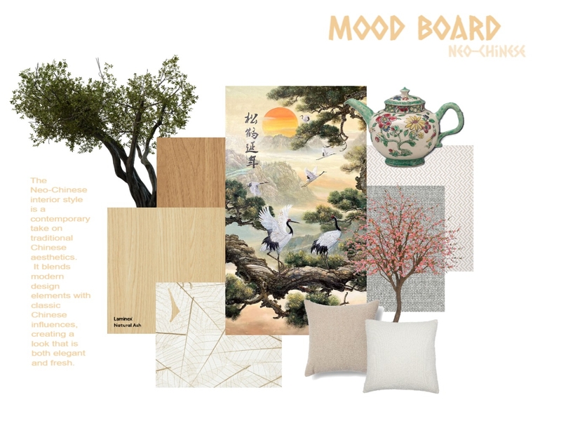 neo chinese Mood Board by mirakhaterr on Style Sourcebook