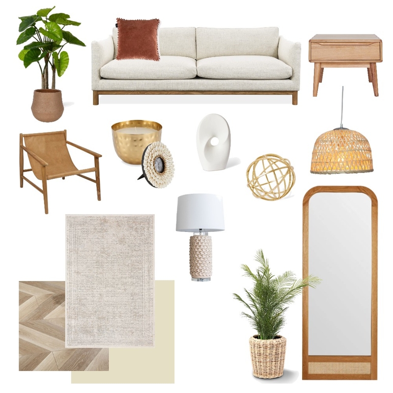 Beachy Living Room Mood Board by Jenaa on Style Sourcebook