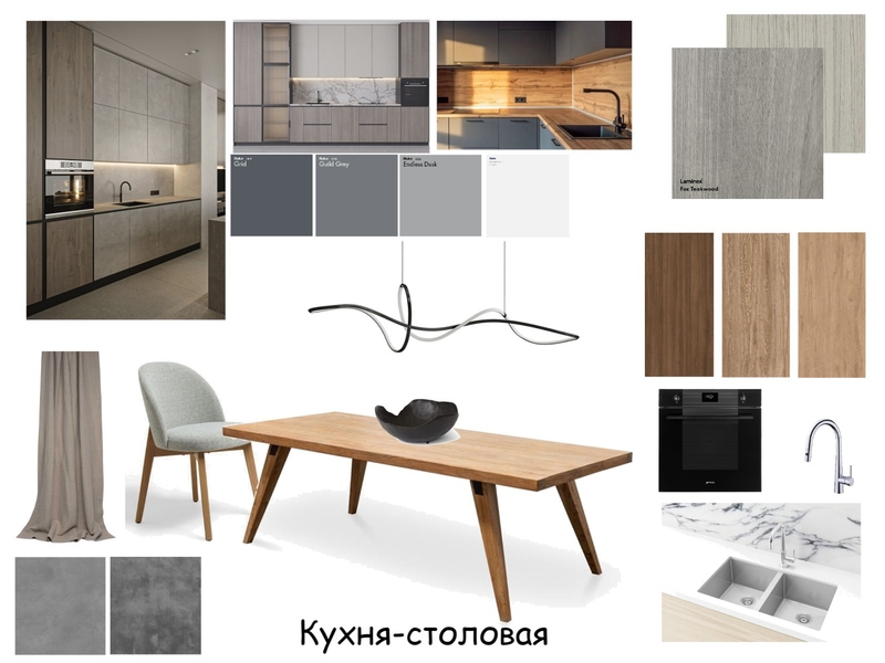 кухня-столовая Mood Board by arianapetrushko5@gmail.com on Style Sourcebook