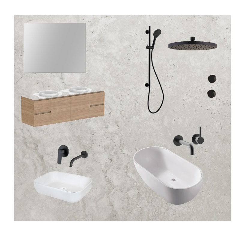 Ensuite Mood Board by Jezza on Style Sourcebook