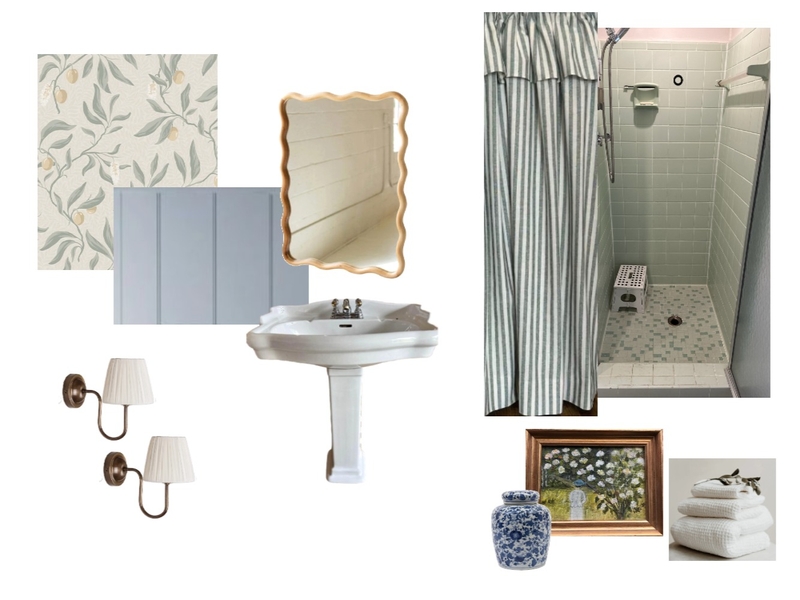 Runion's Bathroom Wallpaper Mood Board by Annacoryn on Style Sourcebook