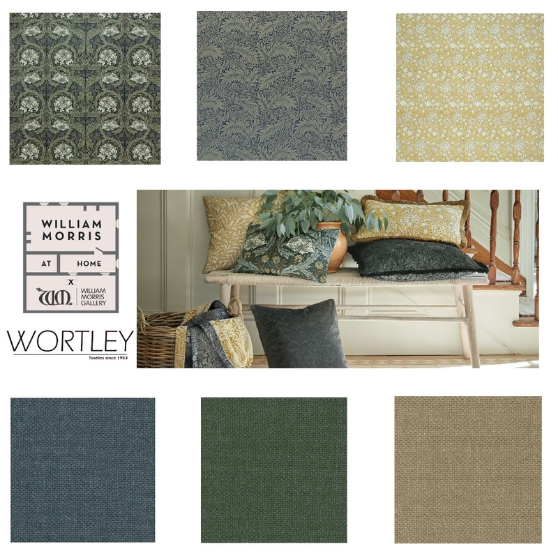 William Morris at Home Mood Board by Wortley Group on Style Sourcebook