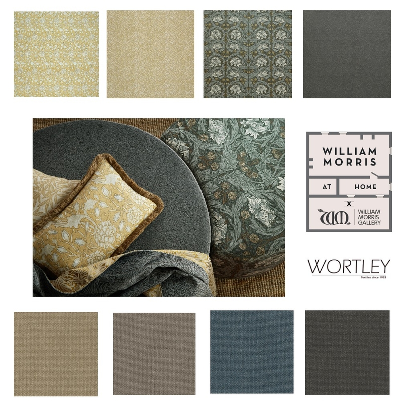 William Morris at Home Mood Board by Wortley Group on Style Sourcebook