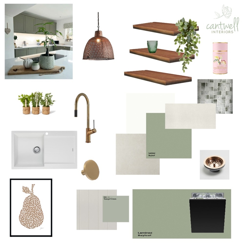 Retro beach side kitchen v3 Mood Board by Cantwell Interiors on Style Sourcebook