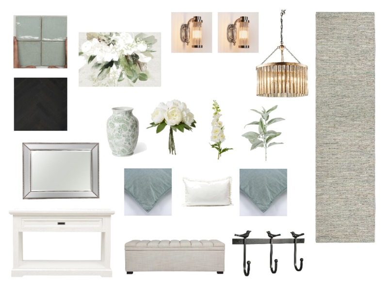 Mint Entry Hall Mood Board by Sterlingrose on Style Sourcebook