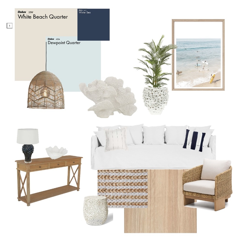 Coastal Living Mood Board by RMM Interiors on Style Sourcebook