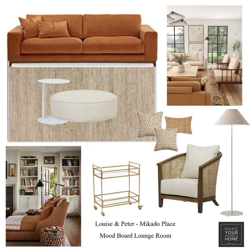 Louise & Peter - Mood Board Lounge Room Mood Board by MarnieDickson on Style Sourcebook