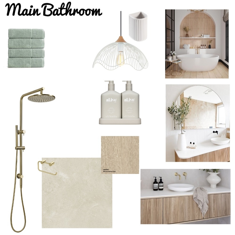 Main Bathroom option 2 Mood Board by JLK on Style Sourcebook