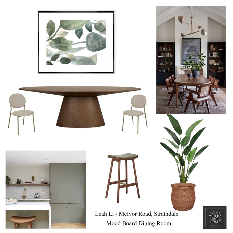 Leah Li - Mood Board Dining Room Mood Board by MarnieDickson on Style Sourcebook