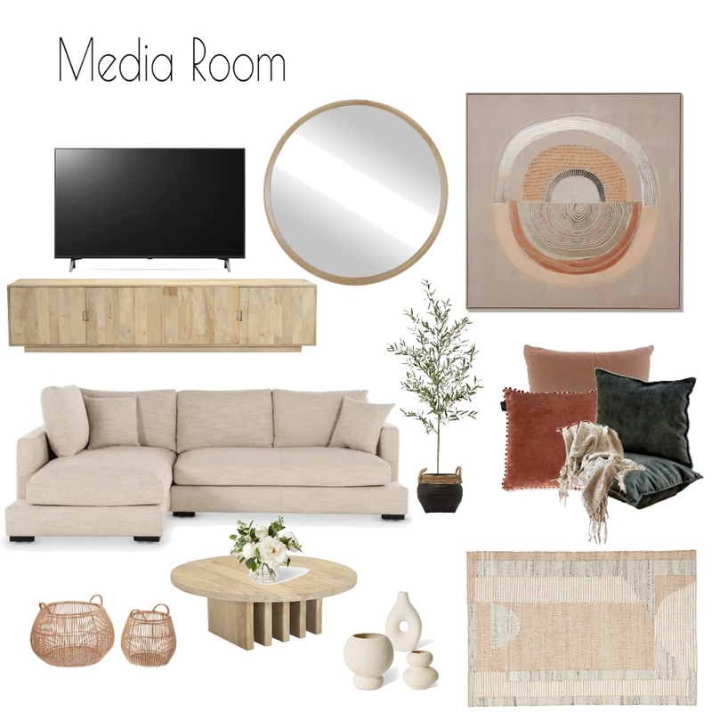 Media Room Mood Board by Style by Sisters on Style Sourcebook