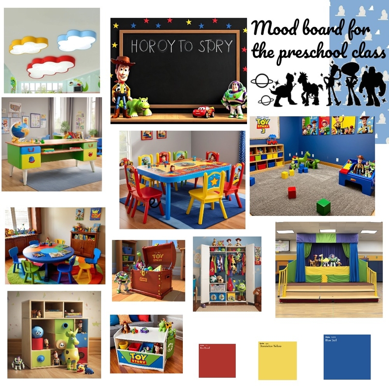 Toy Story Mood Board by Razan2658 on Style Sourcebook