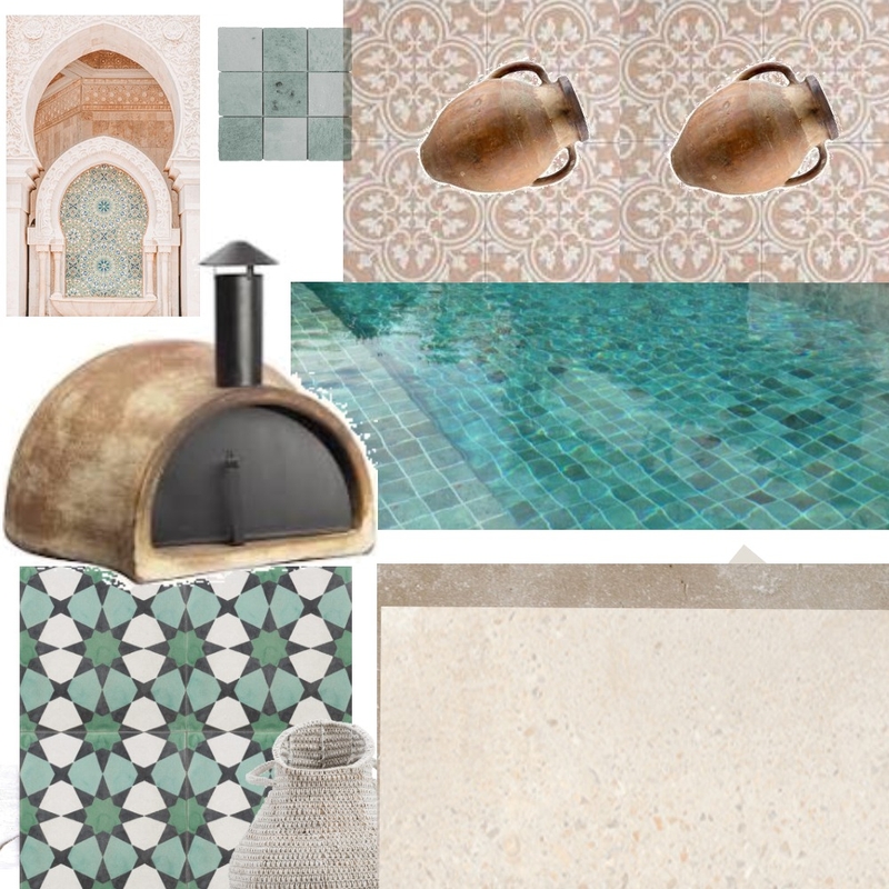 courtyard finishes Mood Board by Blu Interior Design on Style Sourcebook