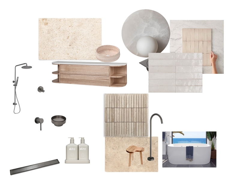 Master Ensuite Mood Board by hello@wallscantalk.co on Style Sourcebook