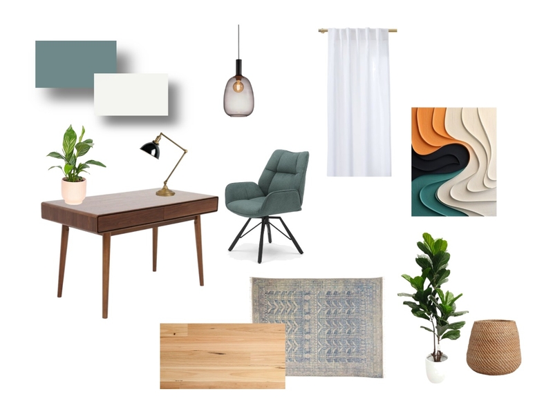 Project 10 - Office Design: Workspace Mood Board by Hyde Interiors on Style Sourcebook