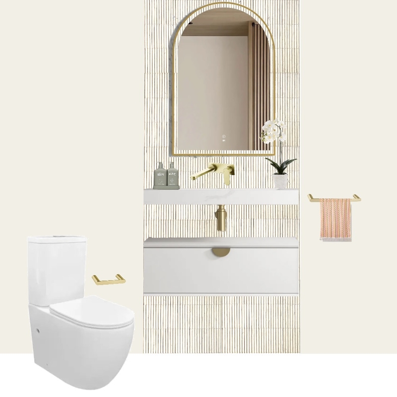 Otti Moonlight Vanity Bathroom with Beaumont Tiles - No Floor Mood Board by Velda on Style Sourcebook