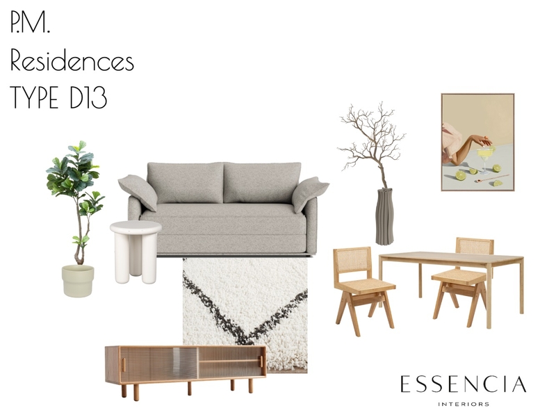 P.M.Residences TYPE D13 Mood Board by Essencia Interiors on Style Sourcebook