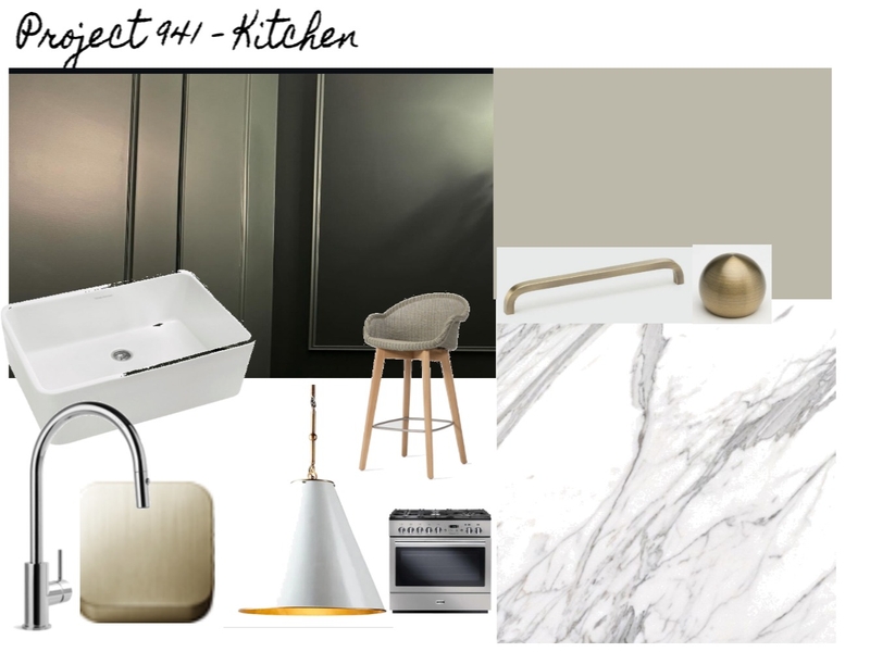 Project 941 - Kitchen Mood Board by jominnaclancy@gmail.com on Style Sourcebook