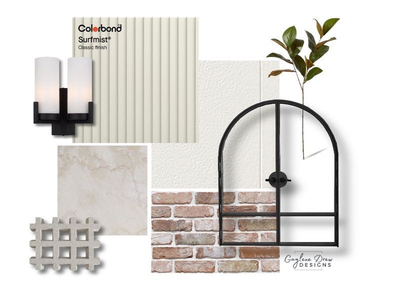 Exterior Facade Mood Board by Gaylene Drew Designs on Style Sourcebook