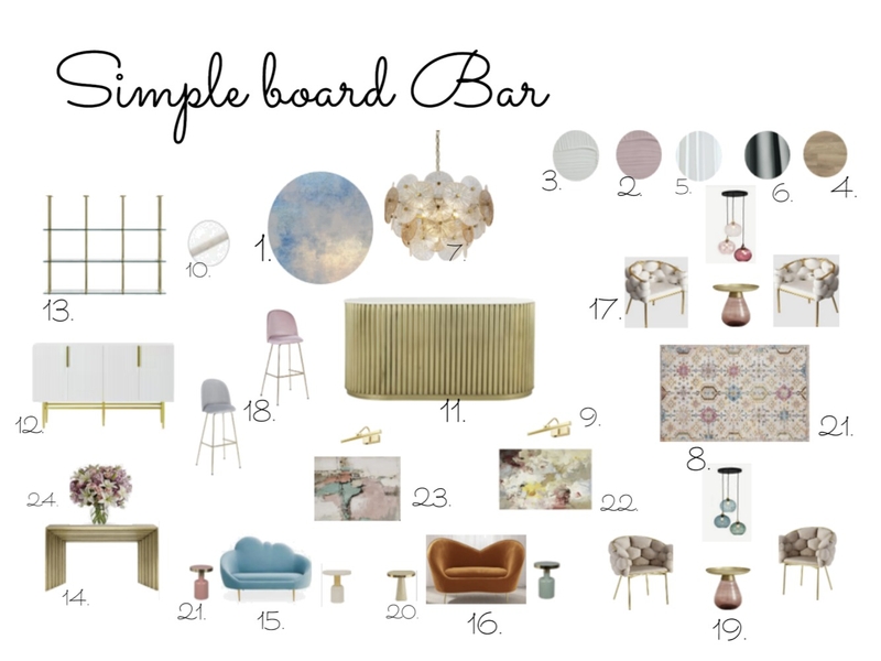 Simple board Hotel bar Mood Board by lisabet on Style Sourcebook