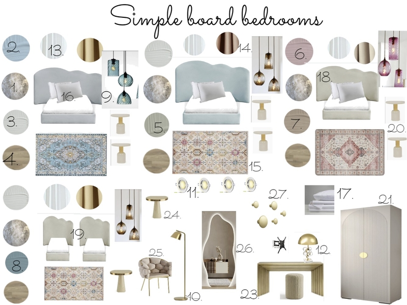 Simple board Hotel bedrooms Mood Board by lisabet on Style Sourcebook