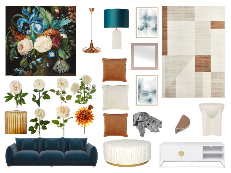 Moody Iris Mood Board by Sterlingrose on Style Sourcebook