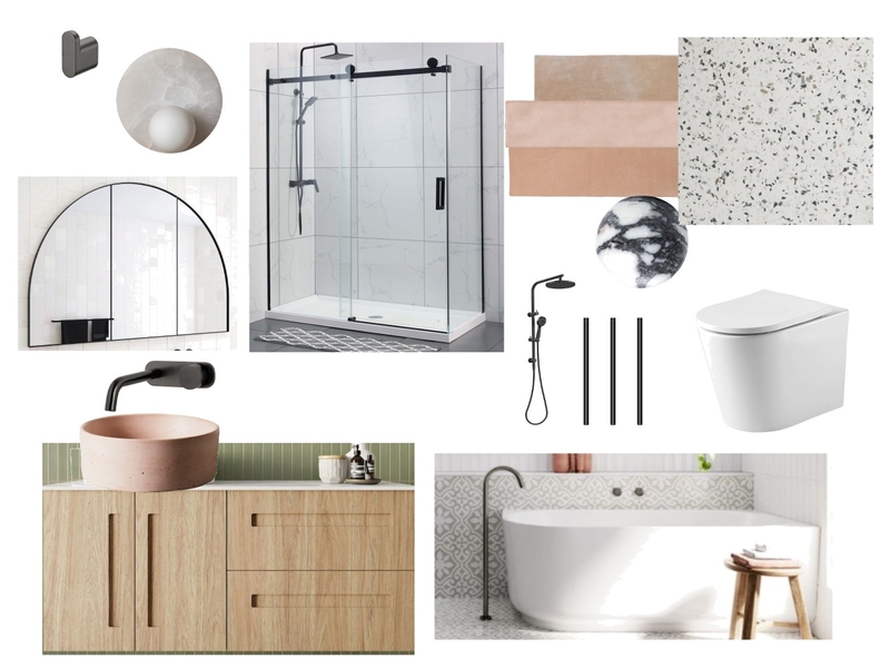 Main Bathroom Mood Board by marniewhitten on Style Sourcebook