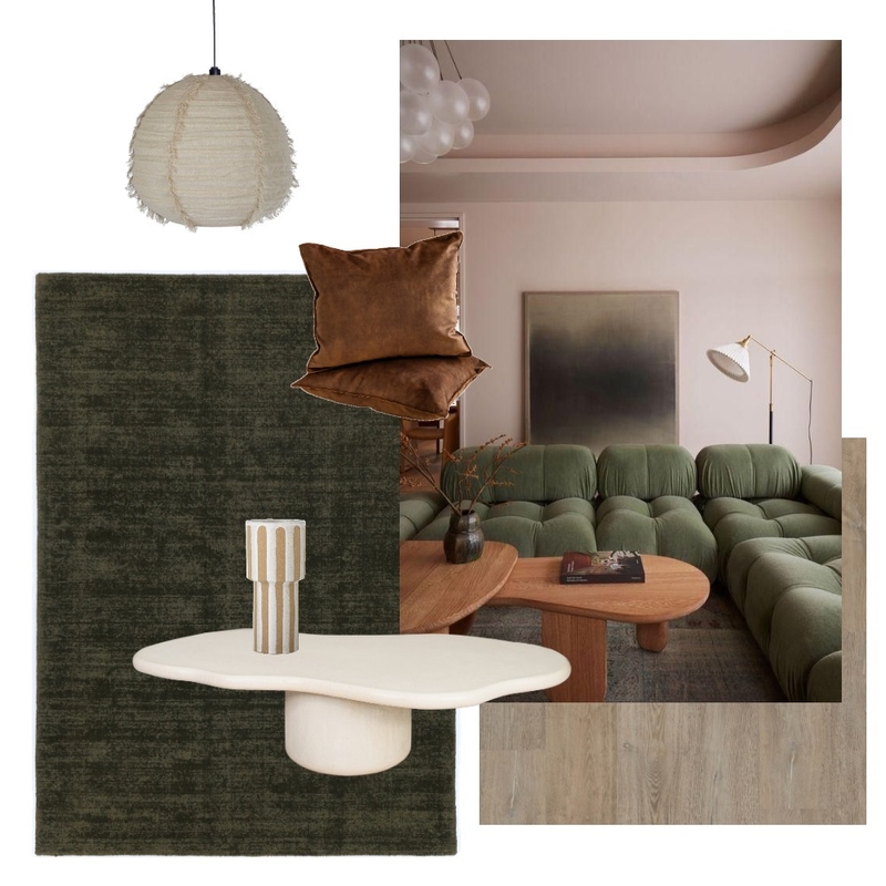 Olive Mood Board by Wild Yarn on Style Sourcebook