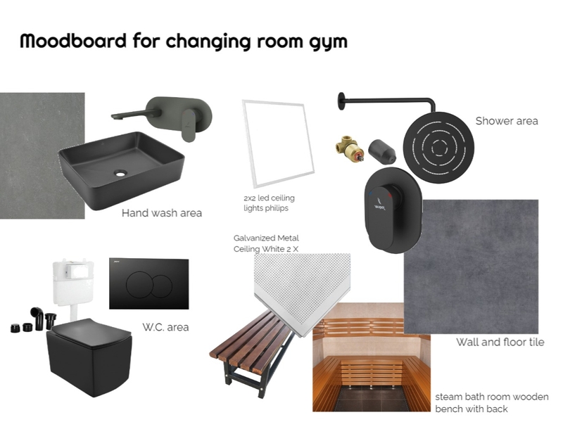 gym changing room Mood Board by rishiomaim on Style Sourcebook