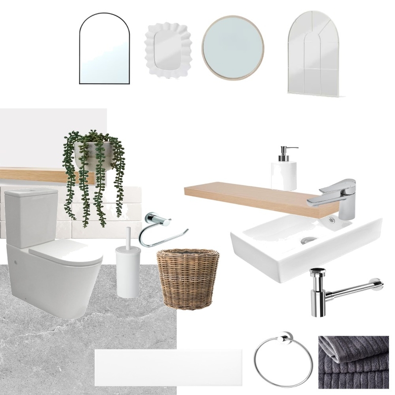 Upstairs toilet reno Mood Board by bestmum on Style Sourcebook