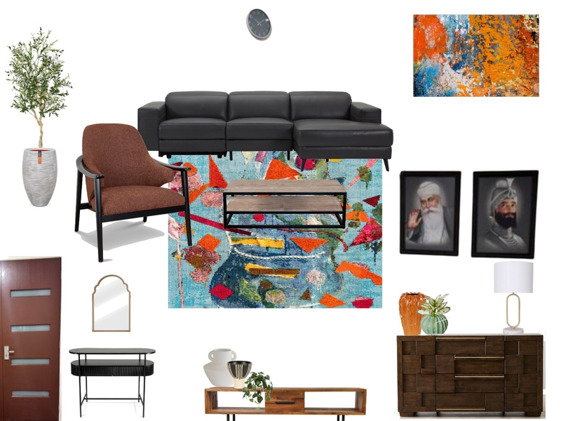 Kiran Living Rm Mood Board by Essencia Interiors on Style Sourcebook