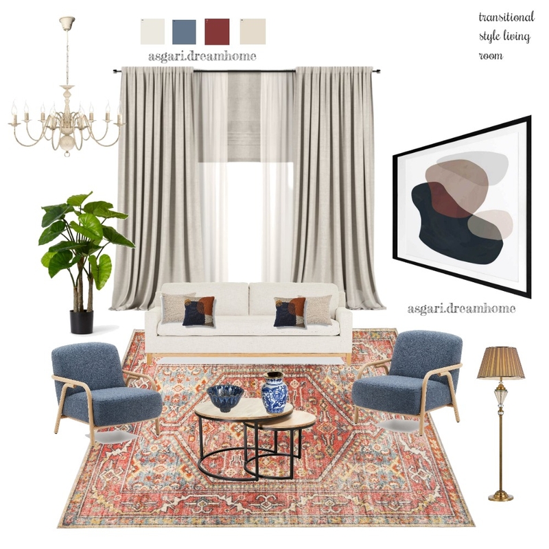 transitional style Mood Board by Z1367 on Style Sourcebook