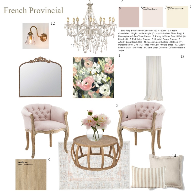 French Provincial Mood Board by Rachelhinitt on Style Sourcebook