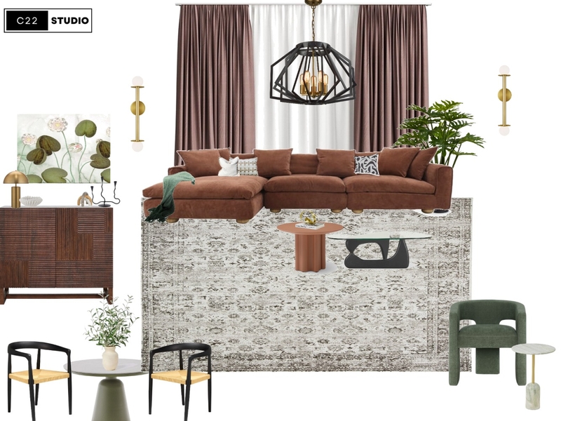 Laid back living Mood Board by C22 Studio on Style Sourcebook