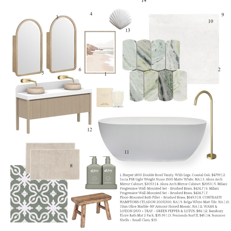 bathroom Mood Board by Wee0004 on Style Sourcebook