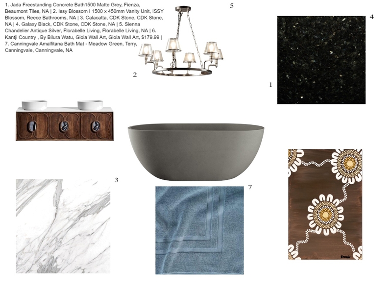 Bathroomy Mood Board by Musashi on Style Sourcebook