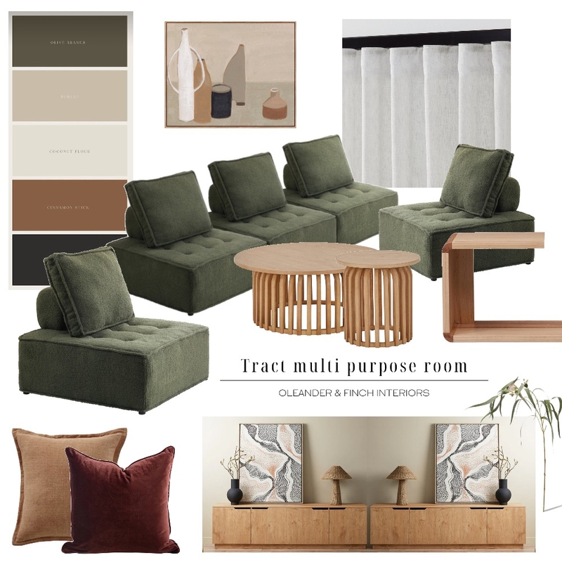 Tracy v 2 multi room Mood Board by Oleander & Finch Interiors on Style Sourcebook