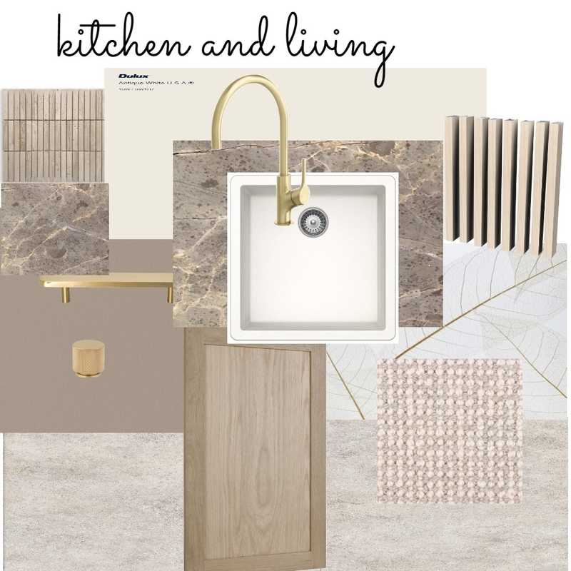 unit 1 kitchen & Living Mood Board by Donna on Style Sourcebook