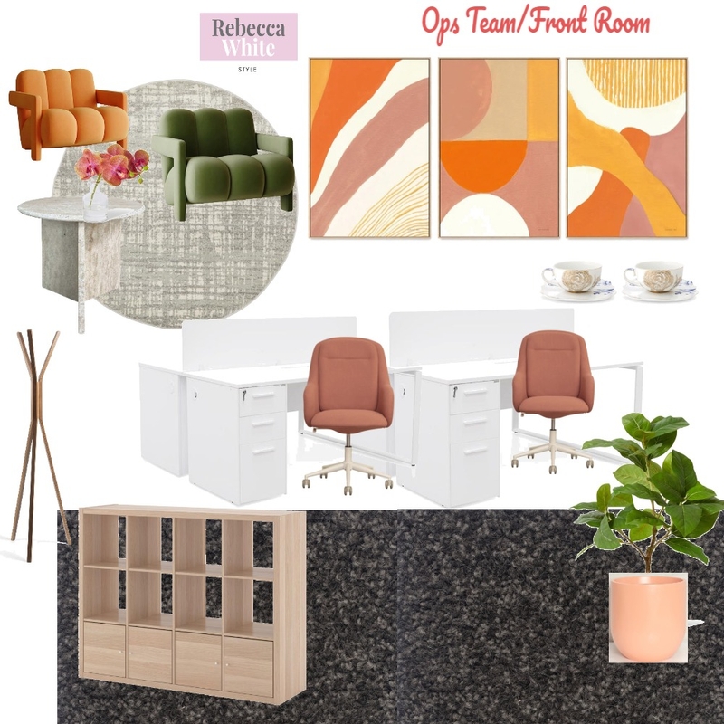 Team Ops Mood Board by Rebecca White Style on Style Sourcebook